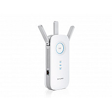 TP-LINK AC1750 Dual Band Wireless Wall Plugged Range Extender Qualcomm 1300Mbps at 5Ghz + 450Mbps at 2.4Ghz 802.11ac/a/b/g/n TP-LINK AC1750 Dual Band Wireless Wall Plugged Range Extender Qualcomm 1300Mbps at 5Ghz + 450Mbps at 2.4Ghz 802.11ac/a/b/g/n