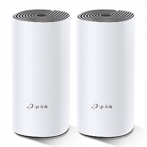 TP-LINK AC1200 Whole-Home Mesh Wi-Fi System Qualcomm CPU 867Mbps at 5GHz+300Mbps at 2.4GHz 2 10/100Mbps Ports 2 internal antennas TP-LINK AC1200 Whole-Home Mesh Wi-Fi System Qualcomm CPU 867Mbps at 5GHz+300Mbps at 2.4GHz 2 10/100Mbps Ports 2 internal antennas