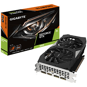 GIGABYTE GeForce GTX 1660 OC 6GB GDDR5 PCI Express 3.0 x16 1xHDMI Gold Plated 3xDP Gold Plated
