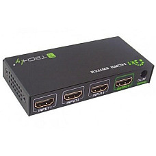 TECHLY 309913 Techly HDMI switch 3/1 3x input 1x output with remote control 4K2K UHD 3D