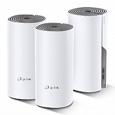 TP-LINK AC1200 Whole-Home Mesh Wi-Fi System Qualcomm CPU 867Mbps at 5GHz+300Mbps at 2.4GHz 2 10/100Mbps Ports 2 internal antennas TP-LINK AC1200 Whole-Home Mesh Wi-Fi System Qualcomm CPU 867Mbps at 5GHz+300Mbps at 2.4GHz 2 10/100Mbps Ports 2 internal antennas