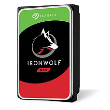 SEAGATE NAS HDD 8TB IronWolf 7200rpm 6Gb/s SATA 256MB cache 8,9cm 3,5inch 24x7 for NAS and RAID Rackmount systems BLK