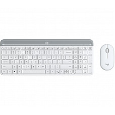 LOGITECH Slim Wireless Keyboard and Mouse Combo MK470 - OFFWHITE - US INTNL - INTNL LOGITECH Slim Wireless Keyboard and Mouse Combo MK470 - OFFWHITE - US INTNL - INTNL