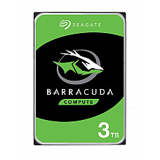 SEAGATE Desktop Barracuda 5400 3TB HDD 5400rpm SATA serial ATA 6Gb/s NCQ 256MB cache 89cm 3.5 inch BLK single pack