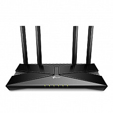 TP-LINK AX1800 Wi-Fi 6 Router Broadcom 1.5GHz Quad-Core CPU 1201Mbps at 5GHz+574Mbps at 2.4GHz 5 Gigabit Ports 1 USB 2.0 4 Antennas