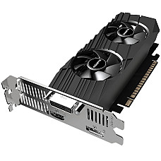 GIGABYTE GeForce GTX 1650 D5 Low Profile 4G VGA GDDR5 PCI Express 3.0 x16 DisplayPort 1.4 x1 HDMI 2.0b x1 Dual-link DVI-D x1
