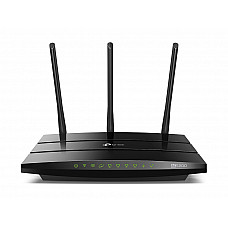 TP-LINK AC1200 Dual Band Wireless Gigabit Router Broadcom 867Mbps at 5GHz + 300Mbps at 2.4GHz 802.11ac/a/b/g/n Beamforming 1 Gigabit