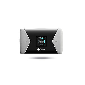 TP-LINK Mobile 4G LTE WLAN Router 600 MBs Dual Band Wi-Fi 4G Modem SIM card slot microSD slot 1.4 inch TFT display 3000mAH battery
