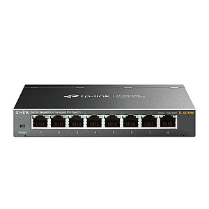 TP-LINK 8-Port Gigabit Easy Smart Switch 8 10/100/1000Mbps RJ45 ports MTU/Port/Tag-based VLAN QoS IGMP Snooping TP-LINK 8-Port Gigabit Easy Smart Switch 8 10/100/1000Mbps RJ45 ports MTU/Port/Tag-based VLAN QoS IGMP Snooping