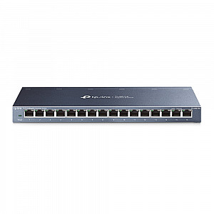 TP-LINK 16-Port Gigabit Desktop Switch RJ45 Ports Desktop Steel Case TP-LINK 16-Port Gigabit Desktop Switch RJ45 Ports Desktop Steel Case