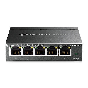 TP-LINK 5-Port Gigabit Desktop Easy Smart Switch 10/100/1000Mbps RJ45 ports MTU/Port/Tag-based VLAN QoS IGMP Snooping TP-LINK 5-Port Gigabit Desktop Easy Smart Switch 10/100/1000Mbps RJ45 ports MTU/Port/Tag-based VLAN QoS IGMP Snooping