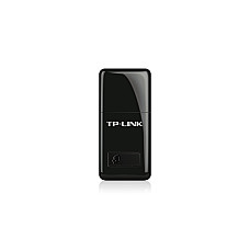 TP-LINK N300 WLAN Mini-USB-Adapter, 2,4GHz, 802.11b/g/n, QSS-Taste, Autorun-Tool, supports Windows XP/Vista/7/8 and MacOS