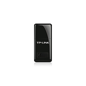 TP-LINK N300 WLAN Mini-USB-Adapter, 2,4GHz, 802.11b/g/n, QSS-Taste, Autorun-Tool, supports Windows XP/Vista/7/8 and MacOS TP-LINK N300 WLAN Mini-USB-Adapter, 2,4GHz, 802.11b/g/n, QSS-Taste, Autorun-Tool, supports Windows XP/Vista/7/8 and MacOS