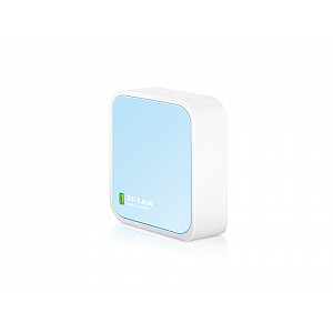TP-LINK 300Mbps Wireless N Mini Pocket AP Router QCOM 2T2 2.4GHz 802.11n/g/b 1 Ethernet Port 1 Micro USB port Internal Antenna