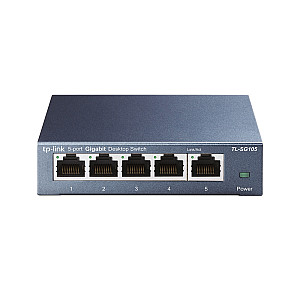 TP-LINK 5-port Metal Gigabit Switch 5 10/100/1000M RJ45 ports supports GMP Snooping IEEE 802.1p QoS Plug and Play metal case TP-LINK 5-port Metal Gigabit Switch 5 10/100/1000M RJ45 ports supports GMP Snooping IEEE 802.1p QoS Plug and Play metal case