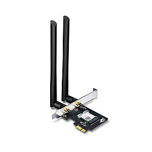 TP-LINK AC1200 Wi-Fi Bluetooth 4.2 PCI Express Adapter 867Mbps at 5 GHz + 300Mbps at 2.4 GHz Bluetooth 4.2 TP-LINK AC1200 Wi-Fi Bluetooth 4.2 PCI Express Adapter 867Mbps at 5 GHz + 300Mbps at 2.4 GHz Bluetooth 4.2