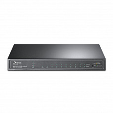 TP-LINK 8-Port Gigabit Desktop PoE Smart Switch 8 Gigabit RJ45 ports incl. 2 SFP Ports 802.3af 53W PoE power supply TP-LINK 8-Port Gigabit Desktop PoE Smart Switch 8 Gigabit RJ45 ports incl. 2 SFP Ports 802.3af 53W PoE power supply