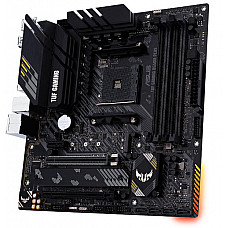 ASUS TUF GAMING B550M-PLUS mATX MB PCIe 4.0 dual M.2 10 DrMOS power stages 2.5Gb Ethernet HDMI DisplayPort SATA 6Gbps