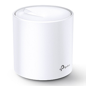 TP-Link Deco X20 Mesh WiFi unit 574 Mbps at 2.4 GHz + 1201 Mbps at 5 GHz 4x Internal Antennas 2x Gigabit Ports TP-Link Deco X20 Mesh WiFi unit 574 Mbps at 2.4 GHz + 1201 Mbps at 5 GHz 4x Internal Antennas 2x Gigabit Ports