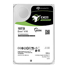 SEAGATE EXOS X18 18TB SATA 7200rpm 256MB cache 512e/4kn Helium Fast Format BLK