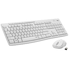 LOGITECH MK295 Silent Wireless Combo - OFF WHITE - US INTL - INTNL