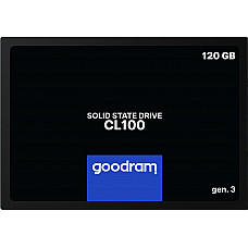 GOODRAM SSD CL100 GEN.3 120GB 2.5inch SATA3 500/360 MB/s