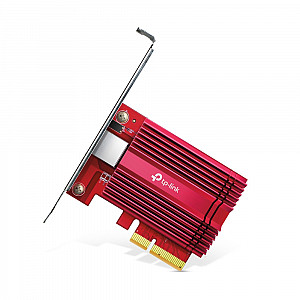 TP-LINK 10 Gigabit PCI Express Network Adapter PCIe 3.0x4 Include CAT6A Ethernet Cable TP-LINK 10 Gigabit PCI Express Network Adapter PCIe 3.0x4 Include CAT6A Ethernet Cable