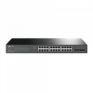 TP-LINK JetStream 28-Port Gigabit Smart Switch with 24-Port PoE+