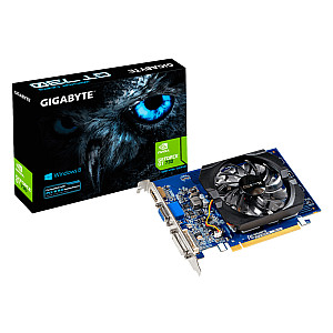 GIG GV-N730D3-2GI 3.0 Gigabyte GeForce GT 730 rev. 3.0, 2GB DDR3, HDMI, DVI, D-Sub GIG GV-N730D3-2GI 3.0 Gigabyte GeForce GT 730 rev. 3.0, 2GB DDR3, HDMI, DVI, D-Sub