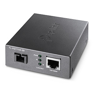 TP-LINK 10/100Mbps RJ45 to 100Mbps Single-mode SC WDM Bi-Directional Fiber Converter Full-duplex TP-LINK 10/100Mbps RJ45 to 100Mbps Single-mode SC WDM Bi-Directional Fiber Converter Full-duplex