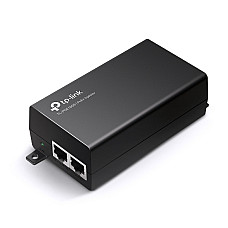 TP-LINK PoE+ Injector Adapter 1x Gigabit PoE Port 1x Gigabit Non-PoE Port