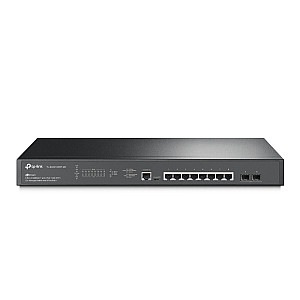 TP-LINK JetStream 8-Port 2.5GBase-T and 2-Port 10GE SFP+ L2+ Managed Switch with 8-Port PoE+ TP-LINK JetStream 8-Port 2.5GBase-T and 2-Port 10GE SFP+ L2+ Managed Switch with 8-Port PoE+