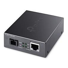 TP-LINK 10/100 Mbps RJ45 to 100 Mbps Single-mode SC WDM Bi-Directional Fiber Converter With 1-Port PoE TP-LINK 10/100 Mbps RJ45 to 100 Mbps Single-mode SC WDM Bi-Directional Fiber Converter With 1-Port PoE
