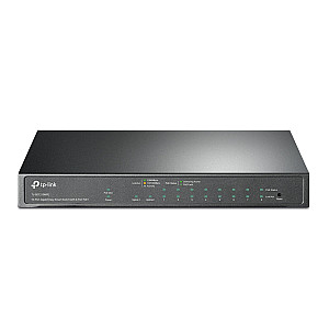TP-LINK 10-Port Gigabit Easy Smart Switch with 8-Port PoE+ TP-LINK 10-Port Gigabit Easy Smart Switch with 8-Port PoE+