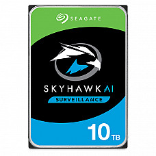 SEAGATE Surveillance AI Skyhawk 10TB HDD SATA 6Gb/s 256MB cache 8.9cm 3.5inch BLK