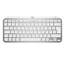 LOGITECH MX Keys Mini For Mac Minimalist Wireless Illuminated Keyboard - PALE GREY - INTL - EMEA (US)