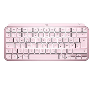 LOGITECH MX Keys Mini Minimalist Wireless Illuminated Keyboard - ROSE - INTNL (US) LOGITECH MX Keys Mini Minimalist Wireless Illuminated Keyboard - ROSE - INTNL (US)