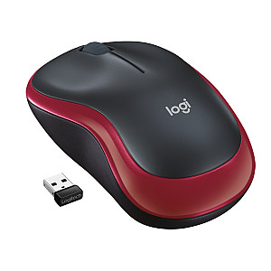 LOGITECH M185 Wireless Mouse - RED - EWR2 LOGITECH M185 Wireless Mouse - RED - EWR2