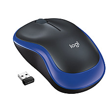 LOGITECH M185 Wireless Mouse - BLUE - EER2