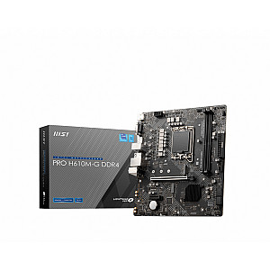 MSI PRO H610M-G DDR4 LGA 1700 1xHDMI 1xVGA 1xDP MSI PRO H610M-G DDR4 LGA 1700 1xHDMI 1xVGA 1xDP
