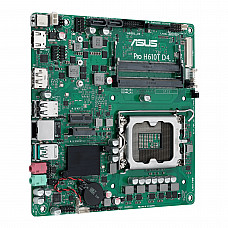 ASUS PRO H610T D4-CSM LGA1700 DDR4 1xHDMI 2.1 1xDP 1xPCIe 2xM.2 2xSATA 4xUSB Thin Mini ITX MB