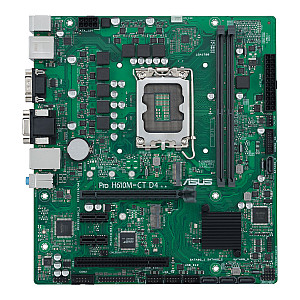 ASUS PRO H610M-C D4-CSM LGA1700 DDR4 1xHDMI 1xDP 1xPCIe 4xSATA 1xM.2 4xUSB 3.2 mATX MB