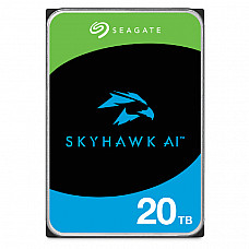 SEAGATE Surveillance AI Skyhawk 20TB HDD SATA 6Gb/s 256MB cache 3.5inch CMR Helium BLK