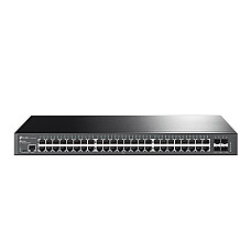 TP-LINK JetStream 48-Port Gigabit L2+ Managed Switch with 4 10GE SFP+ Slots TP-LINK JetStream 48-Port Gigabit L2+ Managed Switch with 4 10GE SFP+ Slots