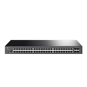 TP-LINK JetStream 48-Port Gigabit L2+ Managed Switch with 4 10GE SFP+ Slots TP-LINK JetStream 48-Port Gigabit L2+ Managed Switch with 4 10GE SFP+ Slots