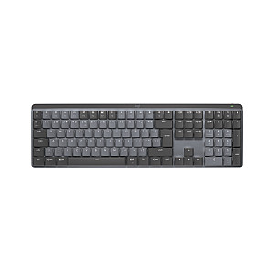 LOGITECH MX Mechanical Wireless Illuminated Performance Keyboard - GRAPHITE - (US) INTL - 2.4GHZ/BT - N/A - EMEA - CLICKY LOGITECH MX Mechanical Wireless Illuminated Performance Keyboard - GRAPHITE - (US) INTL - 2.4GHZ/BT - N/A - EMEA - CLICKY