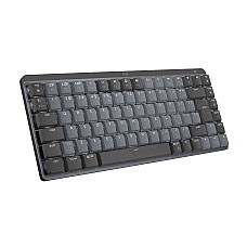 LOGITECH MX Mechanical Mini Minimalist Wireless Illuminated Keyboard - GRAPHITE - (US) INTL - 2.4GHZ/BT - N/A - EMEA - TACTILE LOGITECH MX Mechanical Mini Minimalist Wireless Illuminated Keyboard - GRAPHITE - (US) INTL - 2.4GHZ/BT - N/A - EMEA - TACTILE