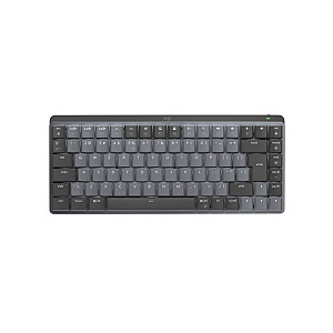 LOGITECH MX Mechanical Mini Minimalist Wireless Illuminated Keyboard - GRAPHITE - (US) INTL - 2.4GHZ/BT - N/A - EMEA - CLICKY LOGITECH MX Mechanical Mini Minimalist Wireless Illuminated Keyboard - GRAPHITE - (US) INTL - 2.4GHZ/BT - N/A - EMEA - CLICKY