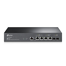TP-LINK JetStream 4-Port 10GBase-T and 2-Port 10GE SFP+ L2+ Managed Switch with 4-Port PoE++ TP-LINK JetStream 4-Port 10GBase-T and 2-Port 10GE SFP+ L2+ Managed Switch with 4-Port PoE++