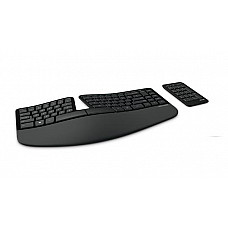 MS Sculpt Ergonomic Keyboard for Business USB Port Eng Intl EURO Hdwr